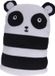H&S Collection Deurstopper - panda - 15 x 9 x 20 cm - polyester - dieren thema deurstoppers