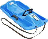 Vedes Snow Fox slee met stuur en rem, iceblue, kunststof, 30 kg
