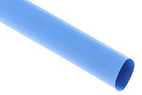 RS PRO Warmtekrimpkous, polyolefine, blauw, Ø 19,1 mm, krimpverhouding 2:1, lengte 1,2 m, verpakking van 5 stuks