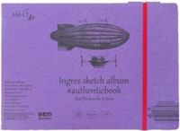 SMLT Album Tekenpapier Ingres 24,5x17,6 cm 130gr 24 vel