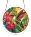 Décoration de fenêtre en acrylique avec motif colibri, imprimé UV, 19 cm, puzzle bricolage