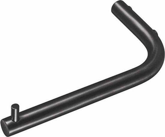 Qisani Flow toiletrolhouder Geborsteld PVD Gunmetal - Muur - Schroeven