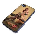 Diabloskinz H0026-0064-0025 Pin-Up Kelly beschermhoes voor Apple iPhone 4/4S