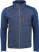 Peak Mountain Veste polaire avec empiècements matelassés Chacha Bleu nuit L