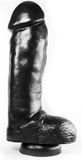 Dark Crystal Belgo-Prism NV Dark Crystal XXL Dildo met zuignap 29,5 x 7 cm - zwart