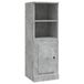 vidaXL Hoge kast, betongrijs, 36x35,5x103,5 cm, bewerkt hout