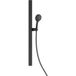Kielle Nefia - Set pommeau de douche Ecospare, barre et flexible, noir mat 20427se24e