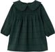 Vertbaudet Robe bébé en flanelle à carreaux
