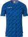 Uhlsport sportshirt Progressive 28 Korte Mouw Azurblau Polyester Kinderen Mannen Voetbal