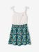 VERTBAUDET Meisjesjurk met fijne bretels marineblauw