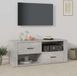 Maison Exclusive - Meuble TV aspect béton, gris, 100x35x40 cm, fabriqué en panneau de fibres de bois
