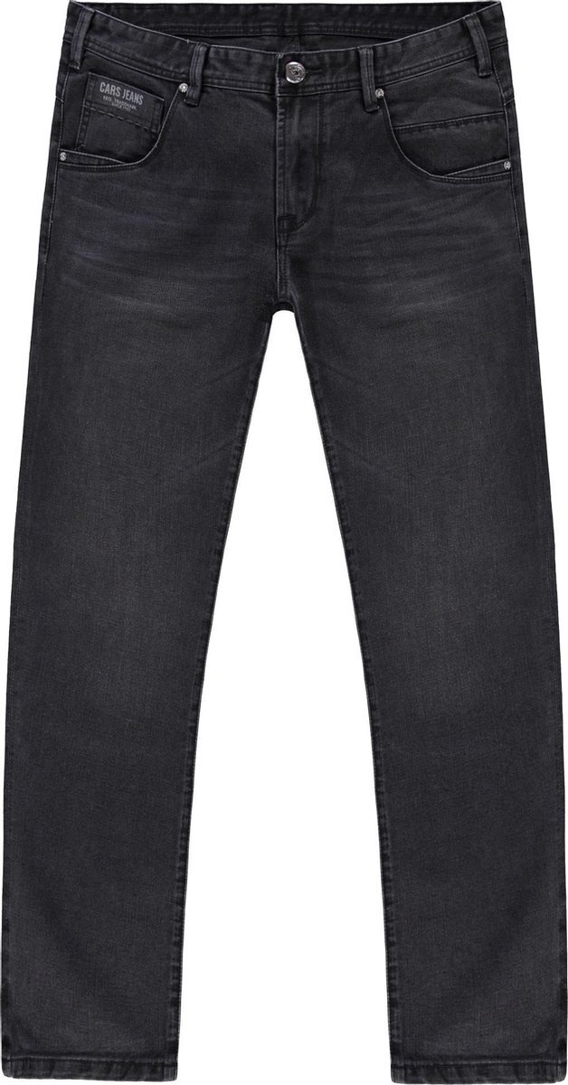 Cars Jeans Heren CHAPMAN Regular Fit Black Used - Maat 34/34