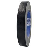 ACIT Supersterke weefseltape (ook zon, hitte en water) 25 m x 19 mm, versterkte canvas tape, Duct Tape, Amerikaanse afdekband: reparaties, bevestiging en verpakking met hoge afdichting (Zwart)