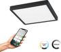 EGLO connect.z Fueva-Z Smart Opbouwlamp - 28,5 cm - Zwart/Wit - Instelbaar wit licht - Dimbaar - Zigbee
