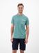 LERROS T-shirt met ronde hals en borstzak SOFT TEAL