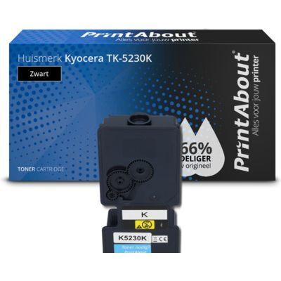 PrintAbout Huismerk Kyocera TK-5230K Toner Zwart