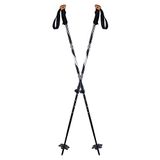 Atlas Unisex - volwassenen stokken 2 PC Poles - Black - 16E1000, 130 cm