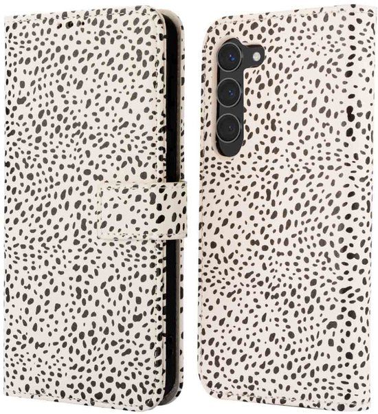 imoshion Hoesje - Geschikt voor Samsung Galaxy S23 - Design Bookcase smartphone - Desert Dots