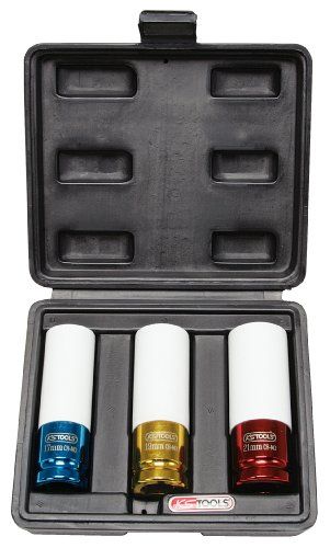 KSTools 515.1005 1/2 inch aluminium velgen krachtdopsleutelset, 3-delig