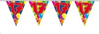 Folat - Vlaggenlijn 17 jaar Ballonnen (10 meter)