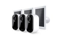 Arlo Essential 3 2K Beveiligingscamera's met Zonnepanelen (3-pack)