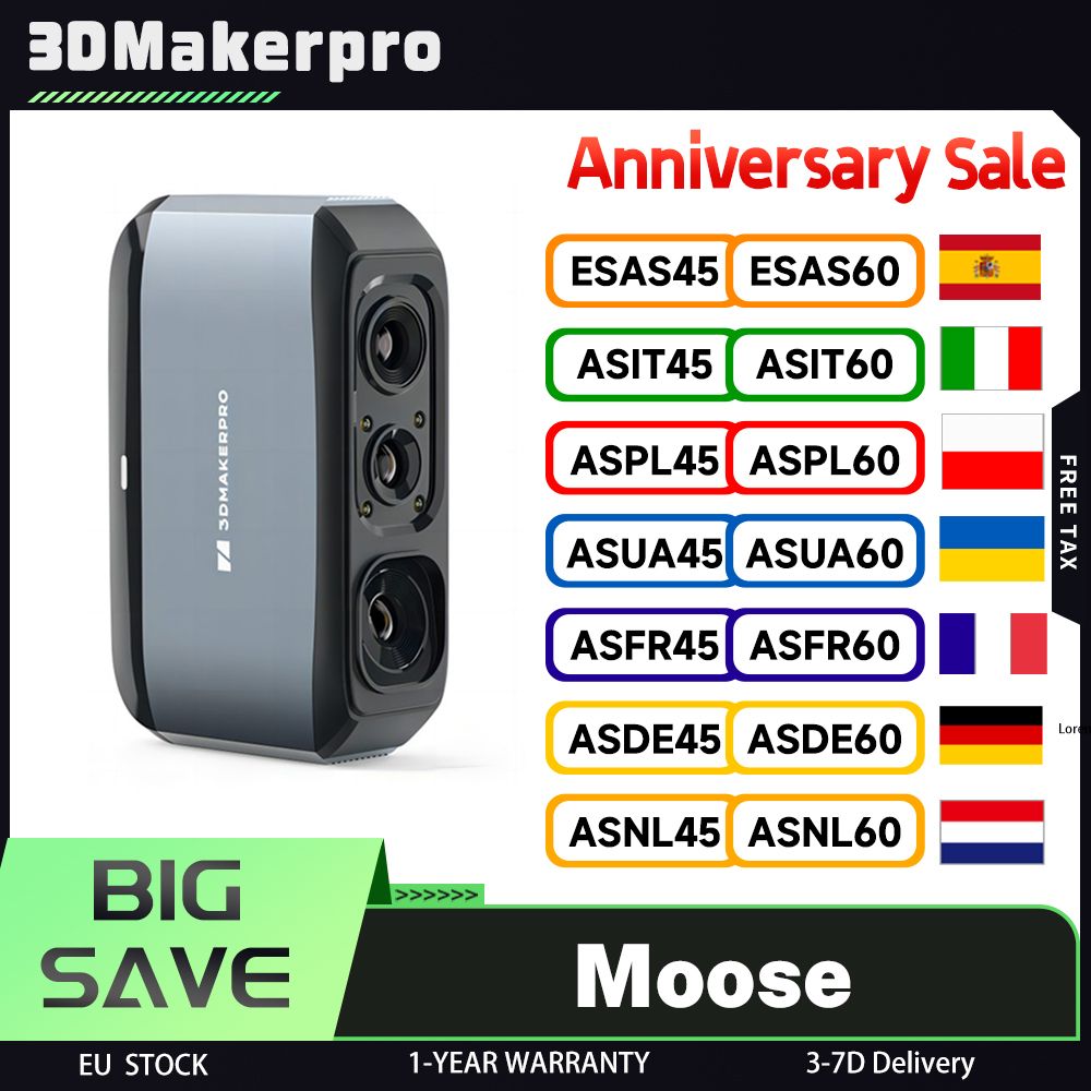 NONE 3DMakerpro Moose 3D Scanner