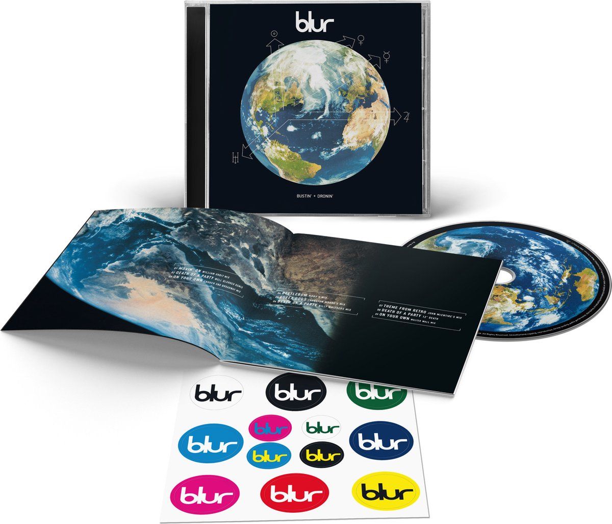 PARLOPHONE blur - bustin' + dronin' cd