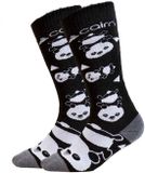 Cairn Skisokken Kinderen - 2 paar - Black Panda - Maat 23/26