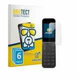 BROTECT Screenprotector 6 pièces pour HMD 2660 Flip 4G Verre de protection transparent