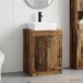 Maison Exclusive - Ensemble d'accessoires de salle de bain, bois recyclé, fibre de bois