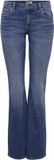 ONLY Jeans Onlphoebe Lw B-p Flare Dnm Pim454 N 15370837 Medium Blue Denim Dames Maat - W25 X L30