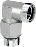 Verstelbare VOSS Verstelbare kniekoppeling met contramoer, WEE 12-SR3 / 8 \"ED