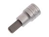 Teng M121514c Hex Bit Socket 14mm 0.5" Vierkante Drive, Zilver