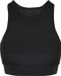Urban Classics High Neck Tech SportBH - Zwart - S