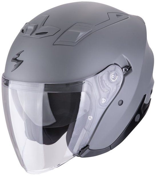 Scorpion EXO-Z1 Mat Cement Grijs Jethelm - Helm