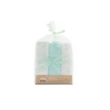INTERBABY Set van 3 BEAR mint bamboegassen voor baby's · 55 x 70 cm · bamboe en katoen