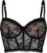 Hunkemöller Voorgevormde Longline Beugel Bh Felicity Zwart