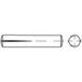 TOOLCRAFT TO-5438739 Cône de clavette 5 mm Acier 100 pièce(s)