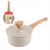Florina Oslo Aluminium Steelpan 18 cm - 1.9L - Crème marmer