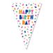 Globos Vlaggenlijn happy birthday - 10m