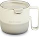 Klean Kanteen Geïsoleerde Mok met Flip-deksel, 399ml/14oz - Koffiebeker to go - met handvat - RVS gecoat Tofu Wit