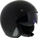 LS2 OF601 Bob Solid Matt Black Jet Helmet XS