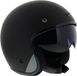 LS2 OF601 Bob Solid Matt Black Jet Helmet XS