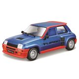 Bburago - Renault 5 Turbo, Diecast Auto Schaal 1:24, Gedetailleerde Replica met Te Openen Deuren, Verkrijgbaar in Blauw en Rood, Renault-Licentie, Leeftijd 3+ Jaar