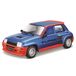 Bburago - Renault 5 Turbo, Diecast Auto Schaal 1:24, Gedetailleerde Replica met Te Openen Deuren, Verkrijgbaar in Blauw en Rood, Renault-Licentie, Leeftijd 3+ Jaar