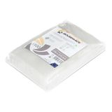 Vacuümzakken, BOLSEMACK 100 stuks vacuümzakken van 23 x 27,5 cm voor alle vacuümapparaten en levensmiddelen, zeer sterke en scheurvaste vacuümzakken, vacuümzakken voor levensmiddelen zonder