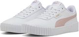 PUMA Carina 3.0 Baskets pour femmes - PUMA White-Rose Quartz-PUMA Gold