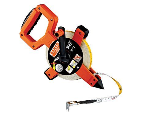 Bahco LTS-50-E Meetlint - 50m - Glasvezelband - Metrisch/Inch
