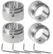 Icecat Jeu de 4 adaptateurs de thermostat de radiateur