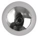 Rayher 1630422 plastic ronde kralen, 6 mm ø, zilver
